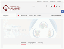 Tablet Screenshot of aparmita.com